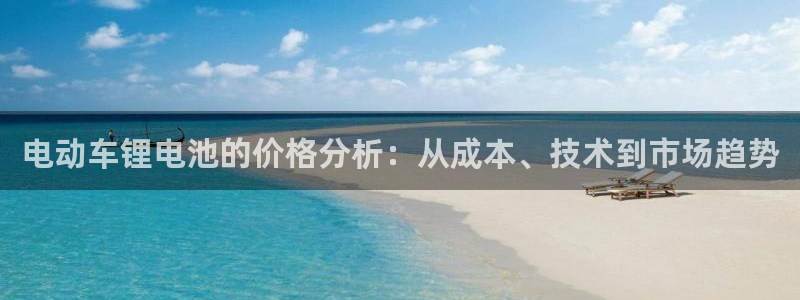 k d豆钱包：电动车锂电池的价格分析：从成本、技术到市场趋势